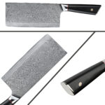 Damast Hackmesser – Bild 3