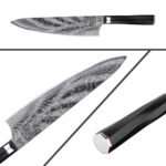 Damast Tranchiermesser – Bild 3