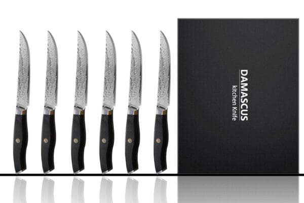 Damast, Steak, Steakmesser