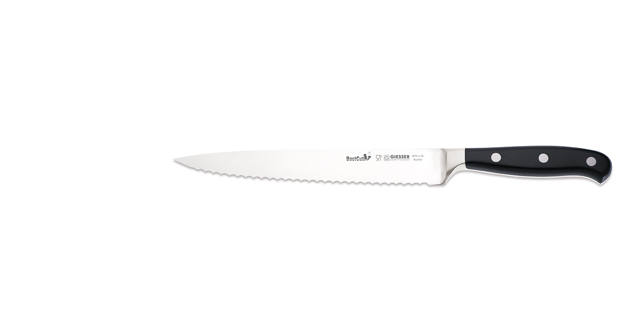 Giesser BestCut Kochmesser 20cm Wellenschliff 8670_w_20 Giesser BestCut Kochmesser 20cm, Wellenschliff – Bild 1