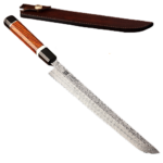 Damast Sashimi-Messer, 27cm – Bild 2