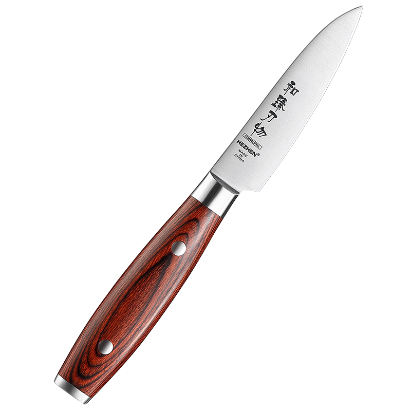 Hezhen Schälmesser 1 Hezhen Gemüsemesser, 9cm – Bild 1