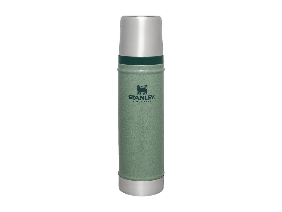 0121940_stanley-classic-legendary-bottle-20oz-600ml-hammertone-green Stanley CLASSIC LEGENDARY Flasche 600ml Hammertone Green – Bild 1