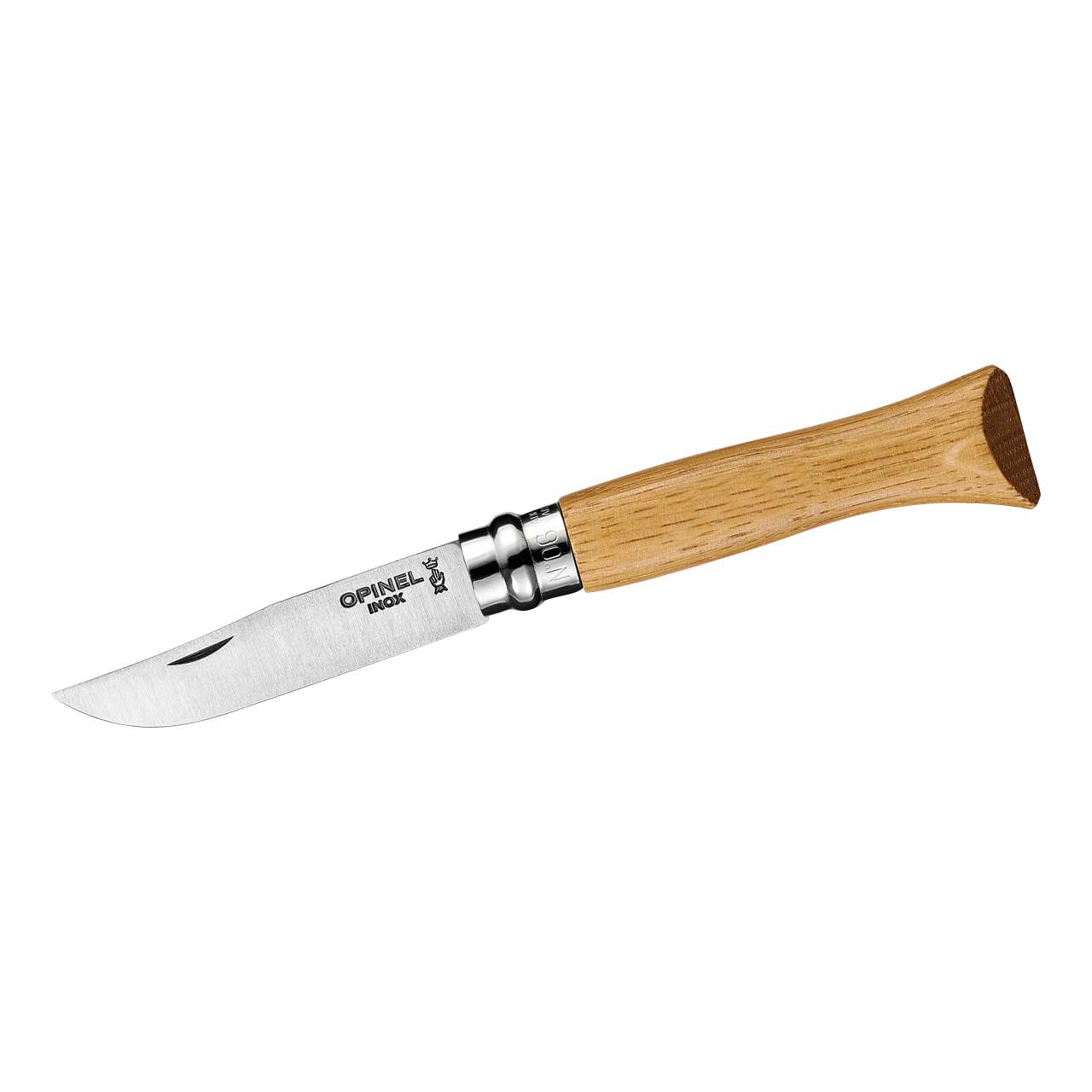 254101 Opinel Taschenmesser No 06, Eiche, rostfrei – Bild 1
