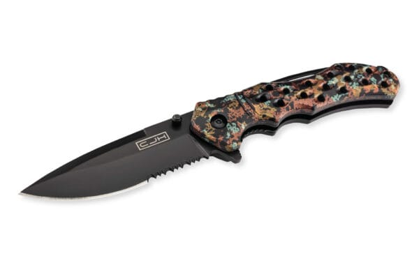 CJH Einhandmesser metallic
