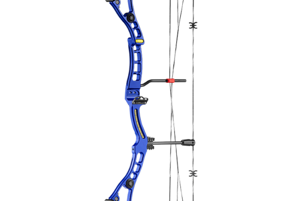 EK Archery Axis 2.0 CNC Riser/Cams Compound Bow in Blau
