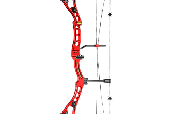 EK Archery Axis 2.0 CNC Riser/Cams Compound Bow in Rot