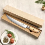 Hezhen Xinzuo Damast Tranchiermesser, 25cm – Bild 4