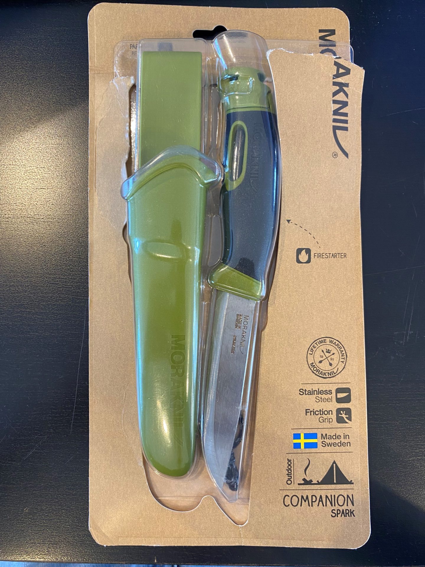 Mora 13570 B-Ware Mora Companion Spark green, B-Ware – Bild 1