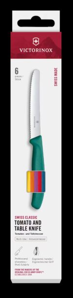 Victorinox Swiss Classic Tomaten- und Tafelmesser-Set, 6-teilig