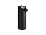 STANLEY Stanley ICEFLOW Flasche FLIP STRAW 2.0 16oz /470ml Schwarz 2.0