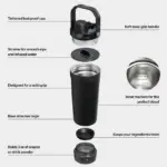 Stanley VITALIZE™ SHAKER 0.59L Black 2.0 – Bild 5