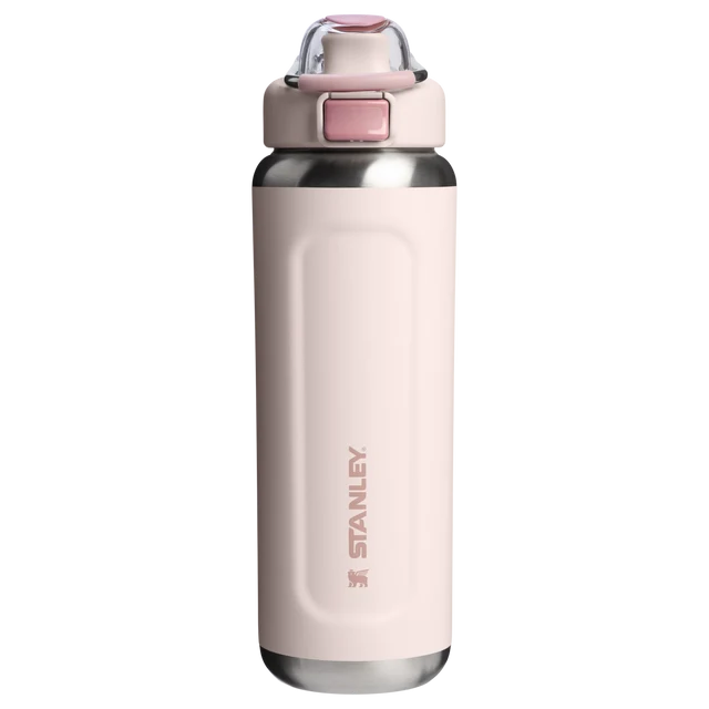 Web_PNG_Square-2025-04-22_TheStanleyWellspringBottle24OZ-RoseQuartz-Front Stanley Classic Wellspring Bottle 0.71L Rose Quartz – Bild 1