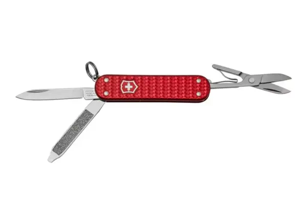 Victorinox Taschenmesser Classic Precious Alox SD - Iconic Red - 0.6221.401G